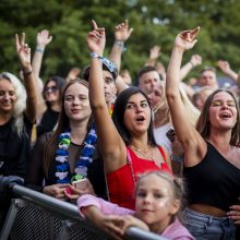 Festivalis „Karklė“: ir popscenos karalienės šou, ir muzikinio klipo filmavimas