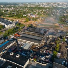 Gaisras „Žalvaryje“: S. Gentvilas įvardijo, kam padaryta didžiausia žala