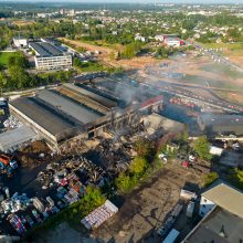 Gaisras „Žalvaryje“: S. Gentvilas įvardijo, kam padaryta didžiausia žala