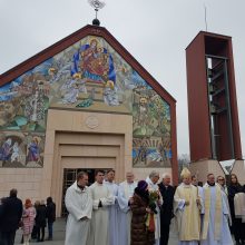 Bažnyčios fasadas – gimtadienio dovana Klaipėdai