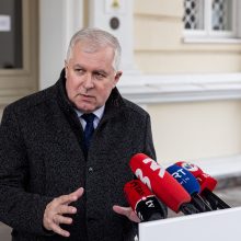 A. Anušauskas: trys kariniai miesteliai Lietuvoje statomi greičiau, nei buvo planuota 