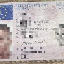 Į Baltarusiją važiavęs lenkas Lietuvos pasieniečiams pateikė visiškai į save nepanašaus vyro pasą