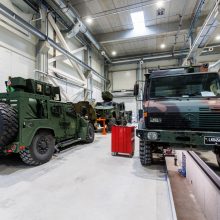 Rukloje atidarytos didžiausios Baltijos šalyse karinės dirbtuvės: logistika nebėra podukros vietoje