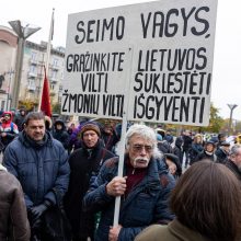 Dėl NT mokesčio protestavo daugiau tautiečių nei leista: žmonės nebuvo ramūs