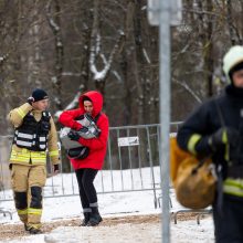 Pareigūnai neigia gandus: į vėliau sprogusį Viršuliškių daugiabutį vyko dėl kitos priežasties