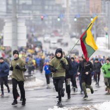 Tarptautiniame bėgime „Gyvybės ir mirties keliu“ Vilniuje dalyvavo per 7 tūkst. žmonių