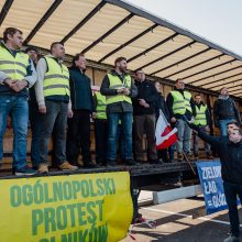 D. Tuskas: Lenkijos ūkininkų protestai – ne politika, o savo interesų gynimas