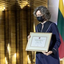 Dvylikai kūrėjų įteiktos Vyriausybės kultūros ir meno premijos