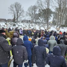 Ištikimą „Žalgirio“ gerbėją G. Červinskį amžinojo poilsio išlydėjo ir A. Sabonis