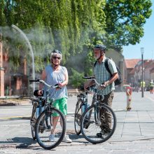 Kaune – dar daugiau atsivėsinimo vietų: nuo šiol dulksna praeivius džiugins ir Senamiestyje