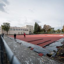 Kaune – daugiau vietų aktyviam laisvalaikiui: įrengtas stadionas
