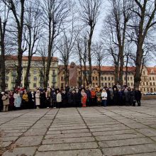 Naujųjų pradžia – tradiciškai pagerbiant K. Donelaitį