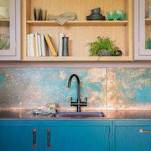 Virtuvės sienelė – įspūdingas akcentas