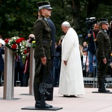 Popiežius Latvijoje kviečia krikščionis siekti dialogo, supratimo