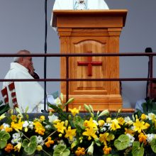 Popiežius Pranciškus: įmanoma kurti bendrystę esant skirtingumams