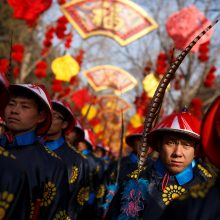 Kinų bendruomenės visame pasaulyje sutinka Kiaulės metus