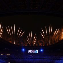 Tokijuje prasidėjo vasaros olimpinių žaidynių atidarymo ceremonija