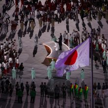 Japonijos imperatorius paskelbė Tokijo olimpines žaidynes atidarytomis