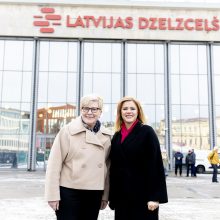 I. Šimonytė su Latvijos kolege aptarė regioninio saugumo klausimus, paramą Ukrainai