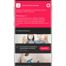 Vilnius saviizoliacijos patikrai siūlo programėlę mobiliesiems „Karantinas“