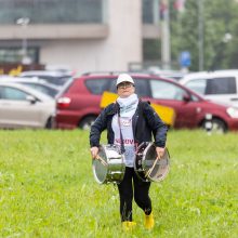 Šeimų sąjūdžio mitinge – ir Seimo nariai: protestuotojai piktinosi valdžios sprendimais