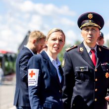 Vilniaus regione vyksta civilinės saugos pratybos dėl atominės grėsmės iš Baltarusijos 