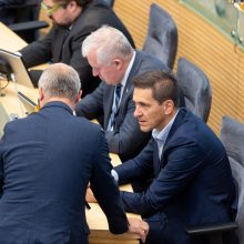 Seimo opozicinei Demokratų frakcijai vadovaus L. Savickas, Regionų – R. Tamašunienė