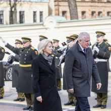 A. Anušauskas: trys kariniai miesteliai Lietuvoje statomi greičiau, nei buvo planuota 