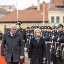 A. Anušauskas: trys kariniai miesteliai Lietuvoje statomi greičiau, nei buvo planuota 
