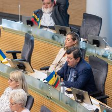 Seimo vadovė: opozicijos veiksmai dėl R. Žemaitaičio apkaltos parodė, kad ribos nutrintos