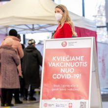 Nacionalinis kraujo centras skelbia, kur šią ir kitą savaitę nuo COVID-19 bus skiepijami žmonės