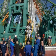 Rusija pradėjo baudžiamąjį tyrimą dėl avariniu būdu nusileidusio erdvėlaivio 