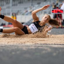 LLAF taurės turnyro puošmena – įspūdingas trišuolio finalas