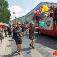 Sostinėje – tūkstantinė „vaivorykštės“ minia: eitynėse incidentų neužfiksuota