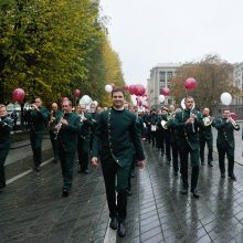 Pasaulinę muzikos dieną Laisvės alėja žygiavo muzikuojantys kauniečiai