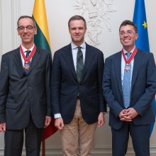 Dviem ES diplomatams įteiktos Lietuvos diplomatijos žvaigždės