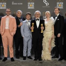 „Auksinių gaublių“ apdovanojimuose – S. Spielbergo ir jo juostos „Fabelmanai“ triumfas