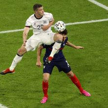 Futbolo sunkiasvorių akistatoje Miunchene – prancūzų triumfas