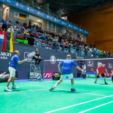 Pasaulio veteranų badmintono čempionate – rekordinis lietuvių pergalių skaičius