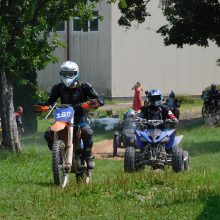 Vaikų ekspedicija motociklais – A. Poškai atminti