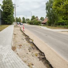 Dėl užsitęsusio gatvės remonto prarado kantrybę: dingo visi meistrai, technika, nevyksta jokių darbų