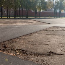 Po popiežiaus vizito vaizdai Santakos parke nedžiugina: čia taip valdžia tvarkosi?