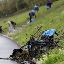 Tarptautinė akcija atskleidė, kas šiukšlina Kauną