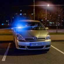Naktį Klaipėdoje – nelegalių taksi šou