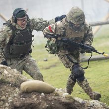 Lietuvos instruktoriai parengė 2,9 tūkst. ukrainiečių karių, planai kitąmet – 3,5 tūkst.