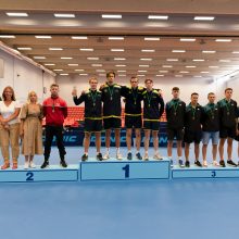 Lietuvos stalo tenisininkai Šiaurės Europos šalių čempionate iškovojo penkis medalius