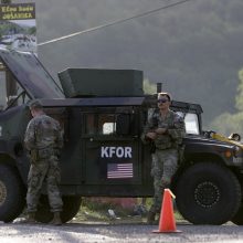 NATO į Kosovą siunčia papildomas pajėgas