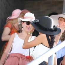 Žirgų lenktynėse Dzūkijoje – skrybėlaitėmis pasipuošusios žinomos moterys