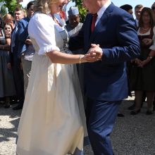 V. Putinas atvyko į Austrijos užsienio reikalų ministrės vestuves