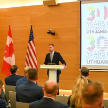 G. Landsbergis: Lietuvos santykiai su Kanada ir JAV yra nepakeičiami